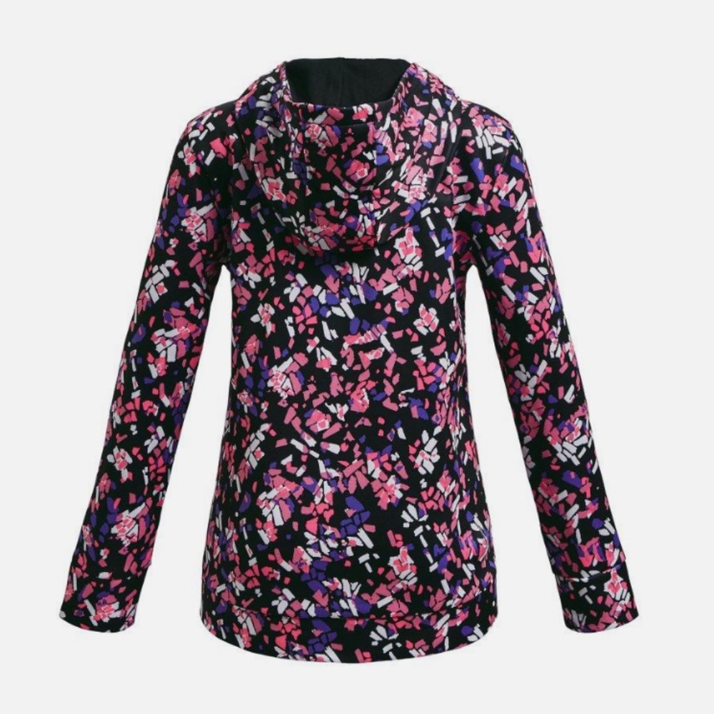 Under Armour Girls' Armour Fleece® Printed Hoodie Sweatshirt NWT Youth Large - Picture 3 of 8